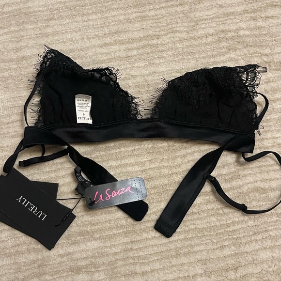 nwt black lace bralette - Picture 2 of 5
